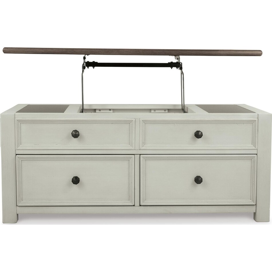 two tone occasional tables   