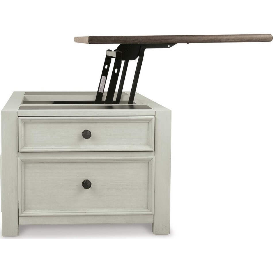two tone occasional tables   