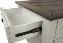 two tone occasional tables   