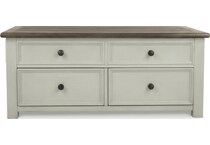 two tone occasional tables   