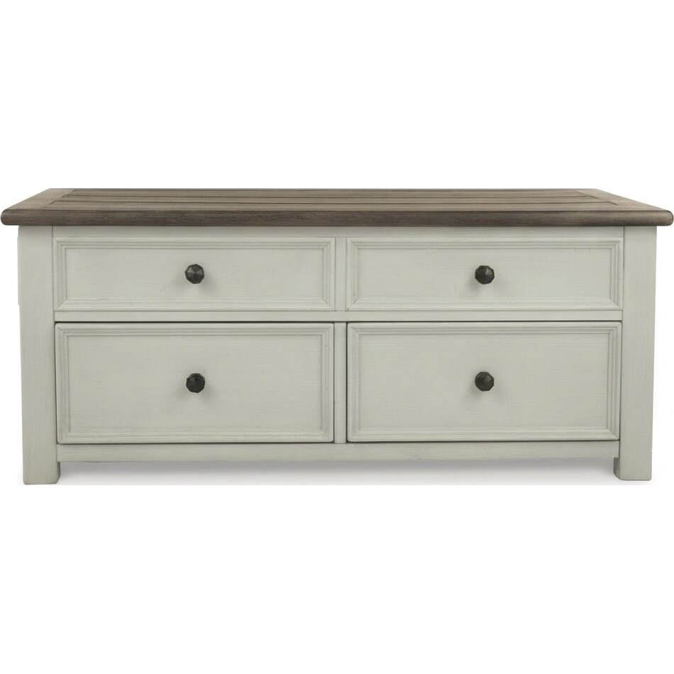 two tone occasional tables   