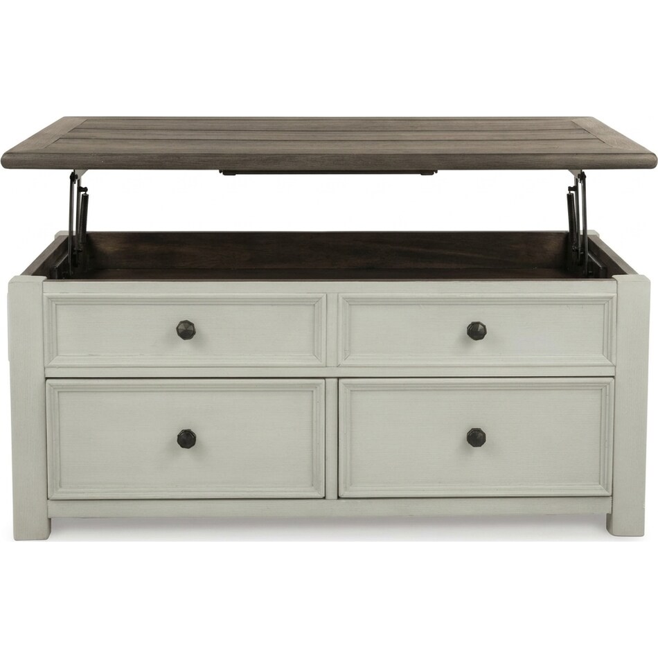 two tone occasional tables   