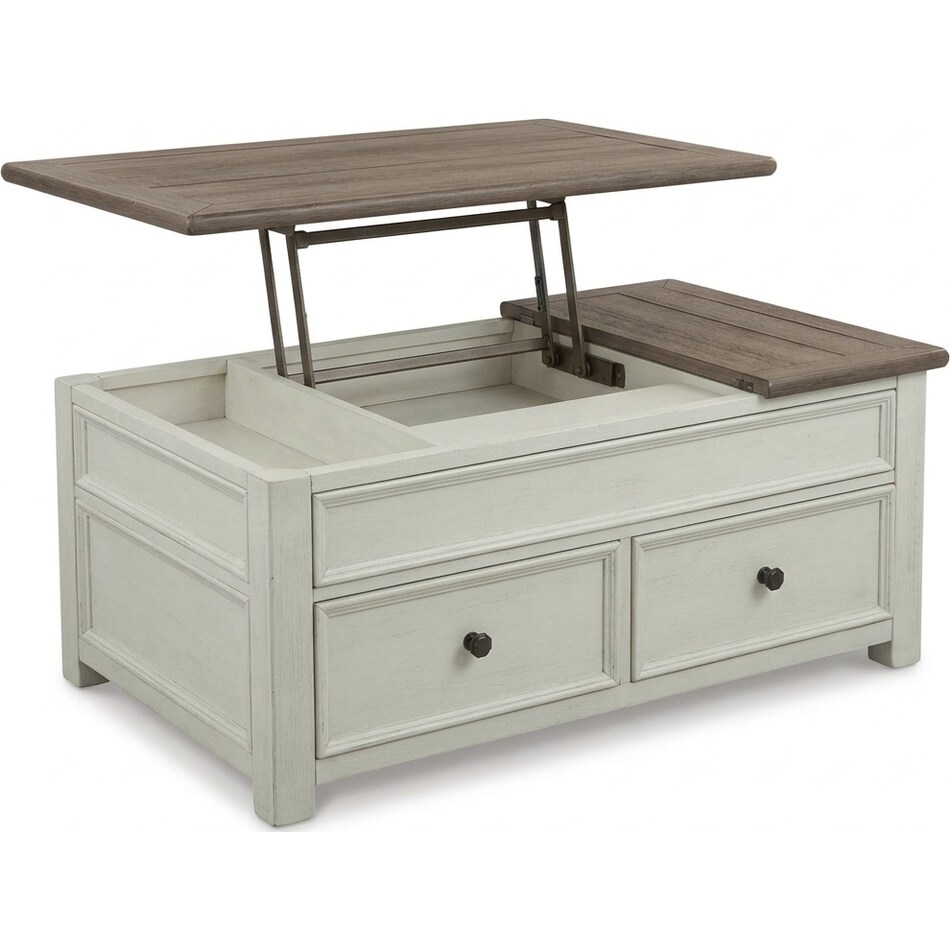 two tone occasional tables   