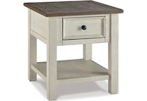 two tone occasional tables   
