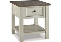 two tone occasional tables   
