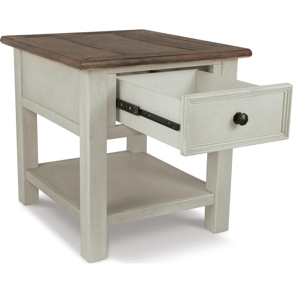 two tone occasional tables   