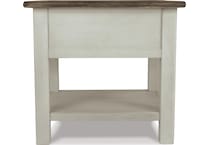two tone occasional tables   