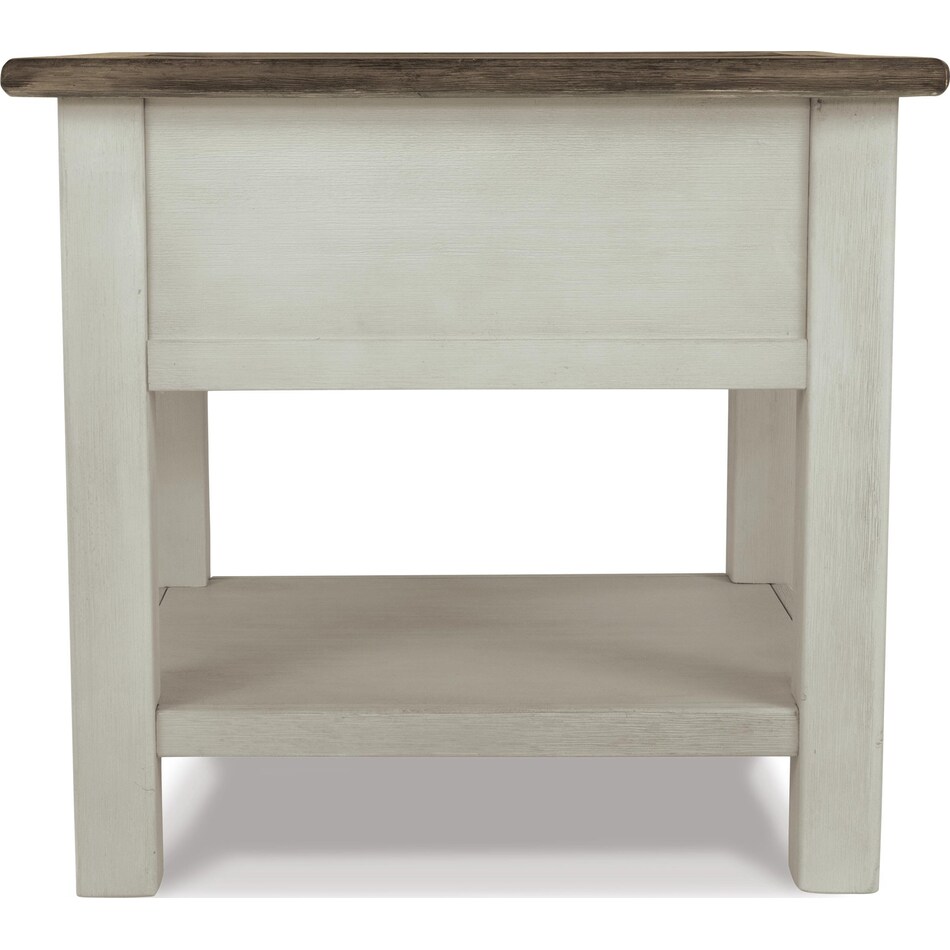 two tone occasional tables   