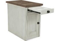 two tone occasional tables   