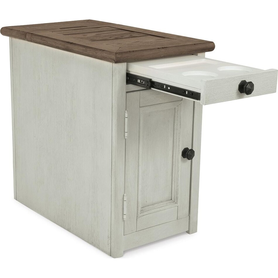 two tone occasional tables   