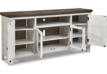 two tone wall units   