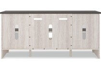 two tone wall units   