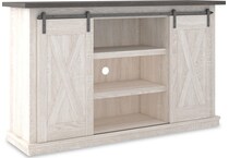 two tone wall units   