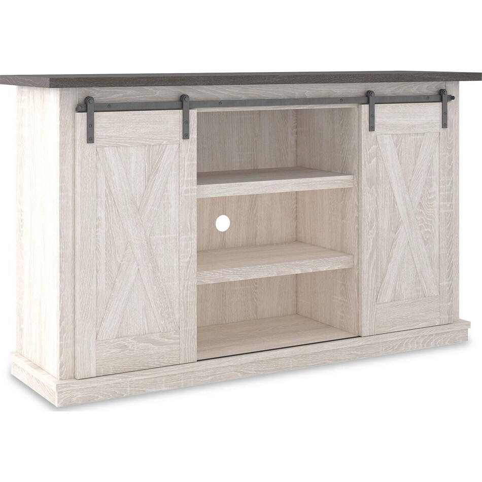 two tone wall units   