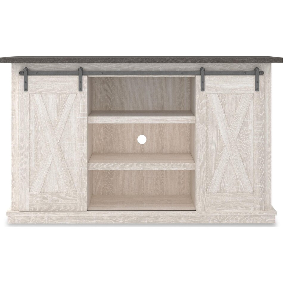 two tone wall units   