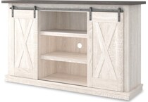 two tone wall units   