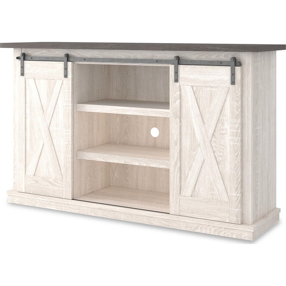 two tone wall units   