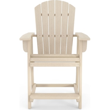 Outdoor Adirondack Counter Stool