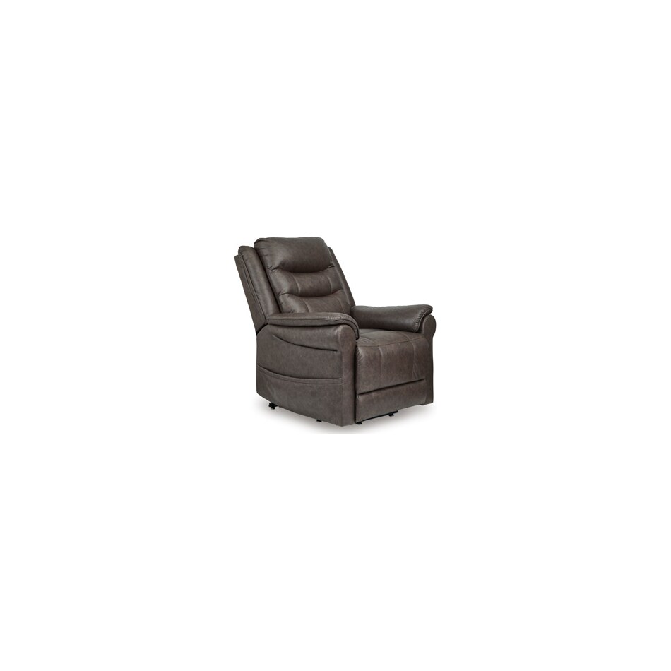 umber fabric recliners   