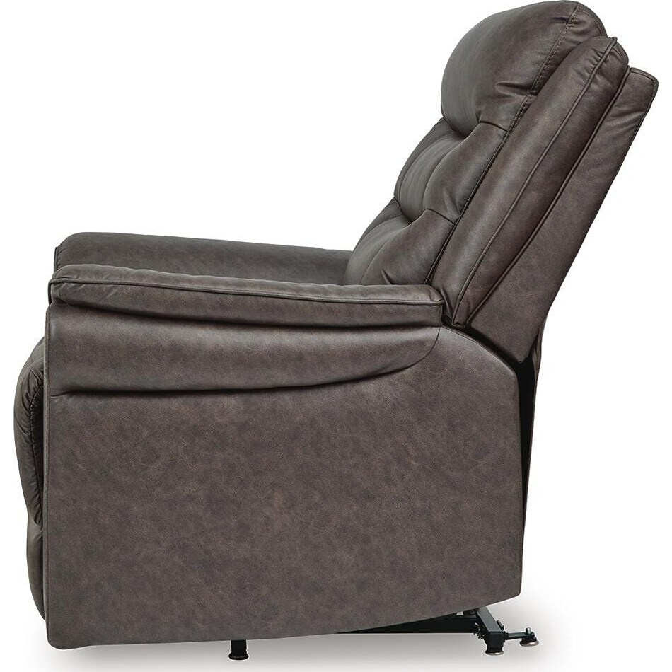 umber fabric recliners   