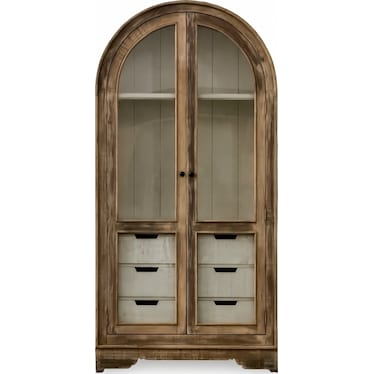 Arched Display Cabinet