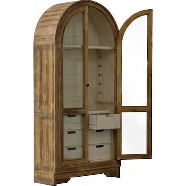 Arched Display Cabinet