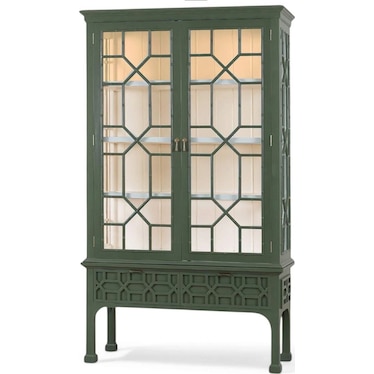 Grosvenor 2 Door 3 Drawer Display Cabinet w/ LED