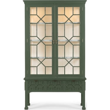 Grosvenor 2 Door 3 Drawer Display Cabinet w/ LED