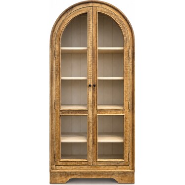 Arched Display Cabinet