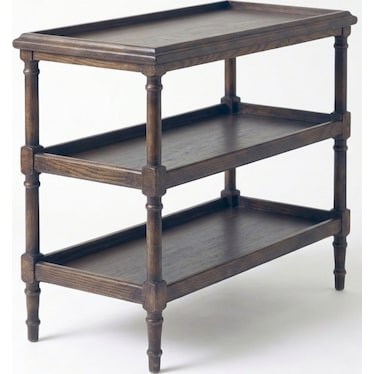 3 Shelf Console Table