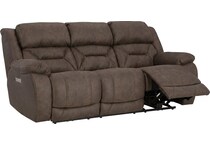 walnut fabric living room groups   