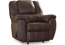 walnut fabric recliners   