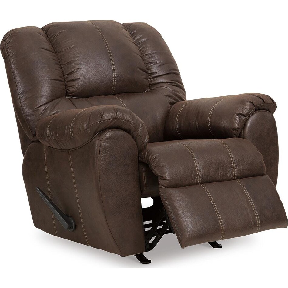 walnut fabric recliners   