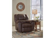 walnut fabric recliners   