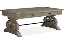 weathered bronze occasional tables   