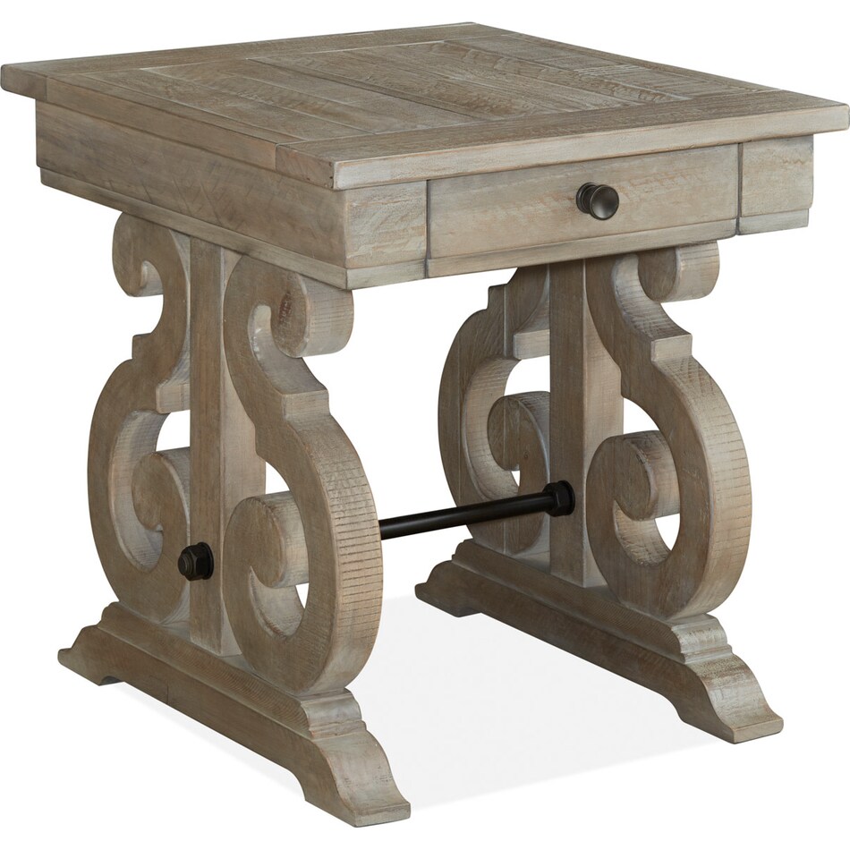 weathered bronze occasional tables   
