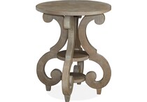 weathered bronze occasional tables   
