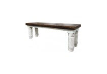 white distressed dinettes   