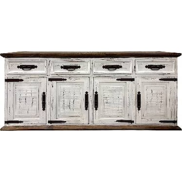 Sideboard White Distressed