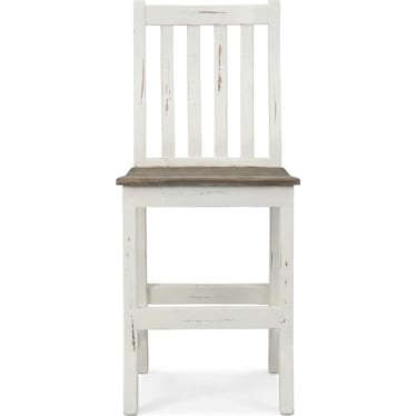 26" Barstool - White