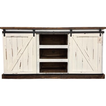 72" TV Stand - White