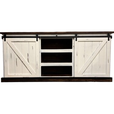 80" TV Stand - White