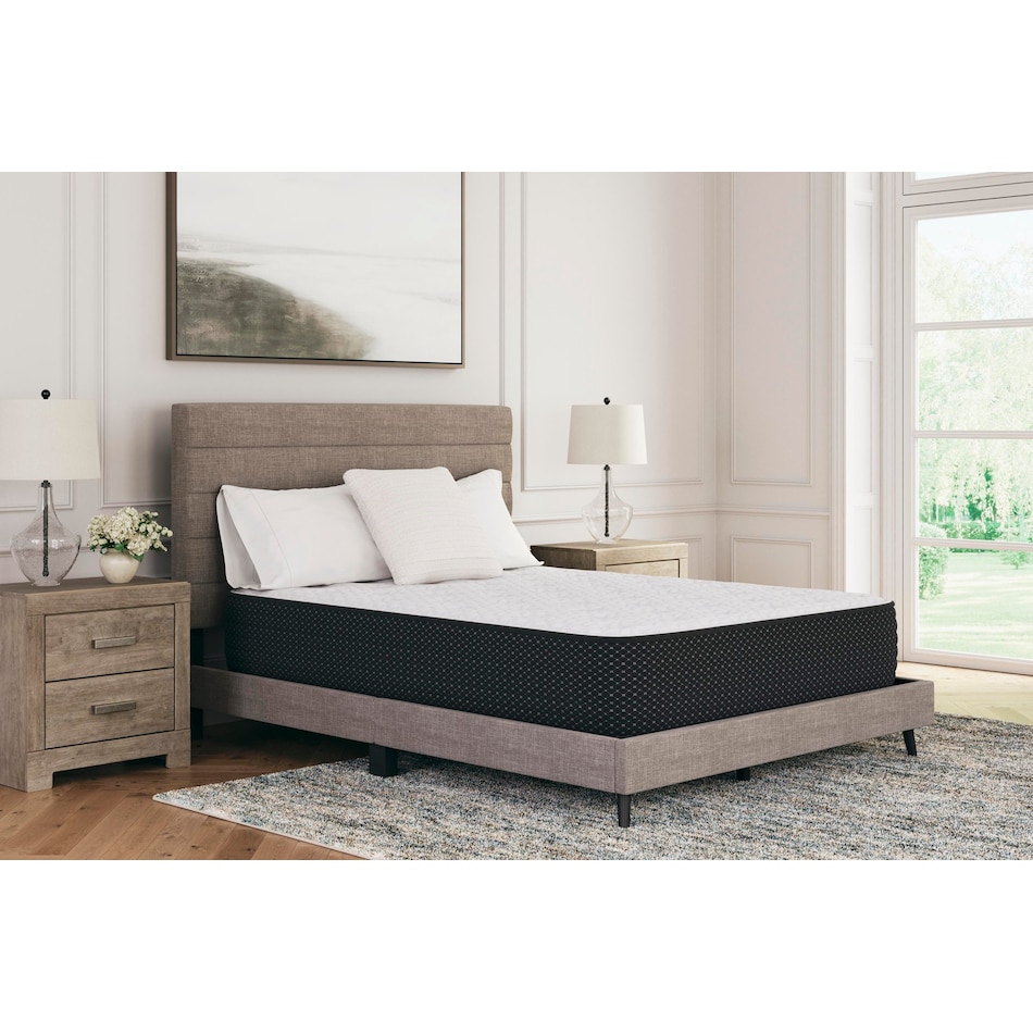 white bedding   