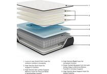 white bedding   