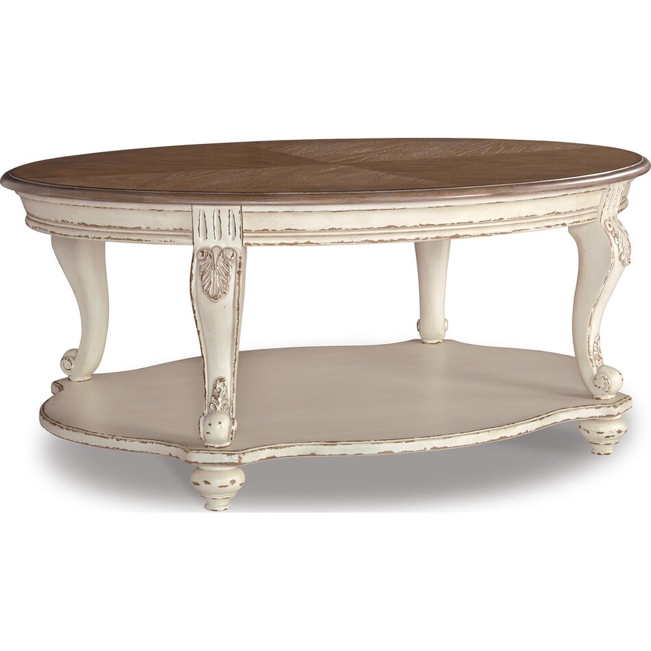 white brown occasional tables   