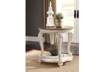 white brown occasional tables   