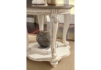 white brown occasional tables   