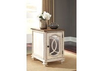 white brown occasional tables   