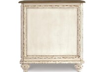 white brown occasional tables   