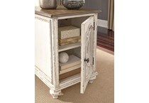 white brown occasional tables   